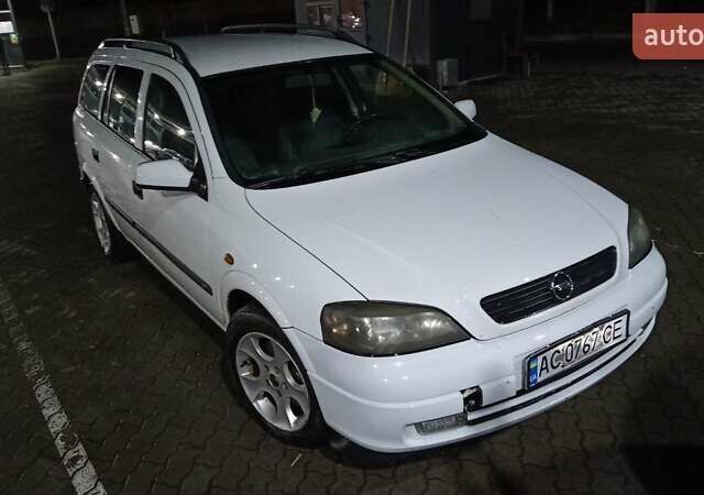 Білий Опель Астра, об'ємом двигуна 2 л та пробігом 230 тис. км за 1700 $, фото 1 на Automoto.ua