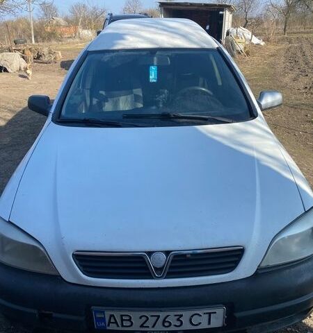 Белый Опель Астра, объемом двигателя 1.7 л и пробегом 385 тыс. км за 1599 $, фото 1 на Automoto.ua