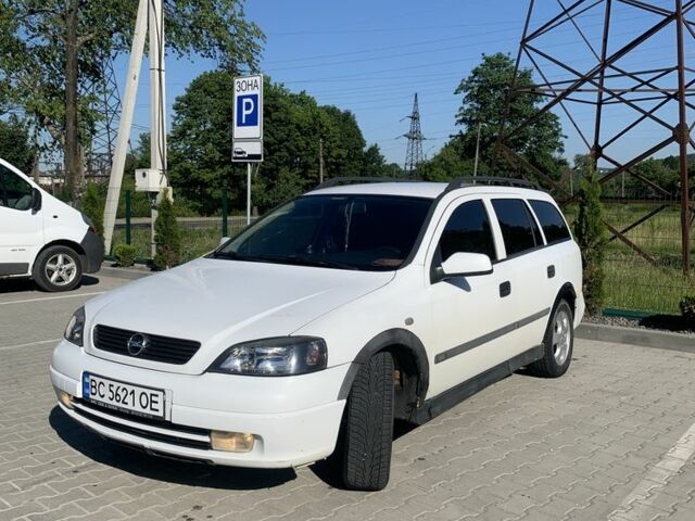 Белый Опель Астра, объемом двигателя 2 л и пробегом 420 тыс. км за 2050 $, фото 1 на Automoto.ua