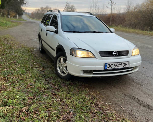 Белый Опель Астра, объемом двигателя 2 л и пробегом 410 тыс. км за 2900 $, фото 1 на Automoto.ua
