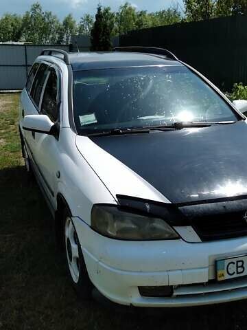 Белый Опель Астра, объемом двигателя 1.6 л и пробегом 294 тыс. км за 3500 $, фото 1 на Automoto.ua