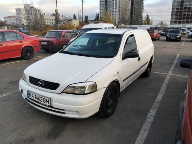 Опель Астра 2001 в Киеве на Automoto.ua Белый Опель Астра, объемом двигателя 2 л и пробегом 213 тыс. км за 1100 $, фото 1 на Automoto.ua