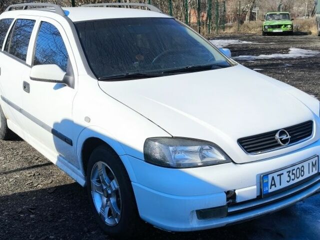 Білий Опель Астра, об'ємом двигуна 1.6 л та пробігом 240 тис. км за 2100 $, фото 1 на Automoto.ua