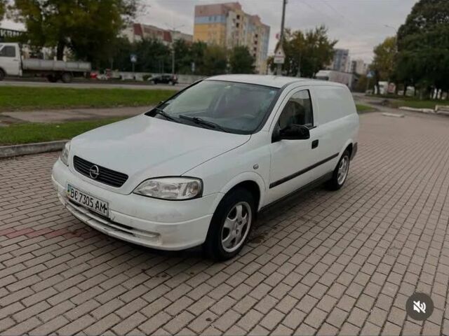 Белый Опель Астра, объемом двигателя 1.7 л и пробегом 283 тыс. км за 1800 $, фото 1 на Automoto.ua