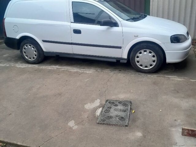 Белый Опель Астра, объемом двигателя 1.7 л и пробегом 1 тыс. км за 2200 $, фото 1 на Automoto.ua