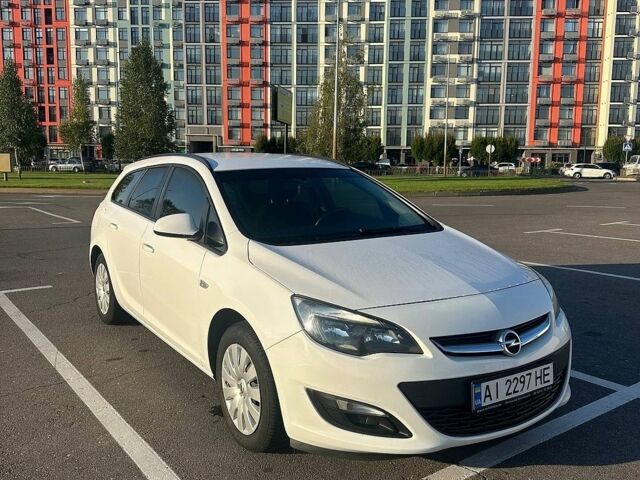 Белый Опель Астра, объемом двигателя 1.6 л и пробегом 325 тыс. км за 6800 $, фото 1 на Automoto.ua