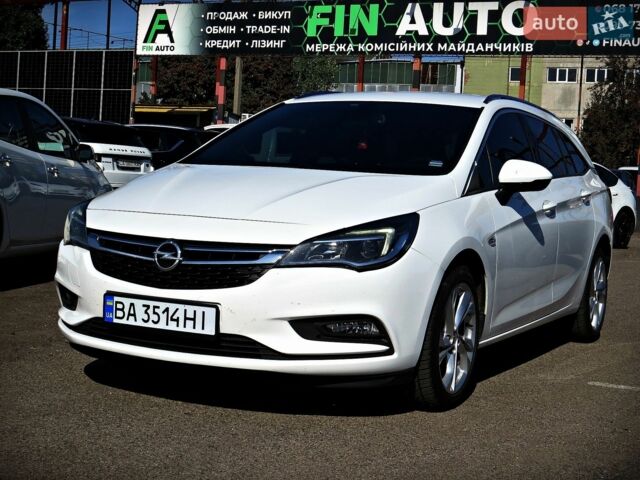 Белый Опель Астра, объемом двигателя 1.6 л и пробегом 223 тыс. км за 10800 $, фото 1 на Automoto.ua