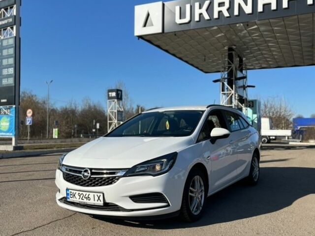 Белый Опель Астра, объемом двигателя 1.6 л и пробегом 204 тыс. км за 8950 $, фото 1 на Automoto.ua