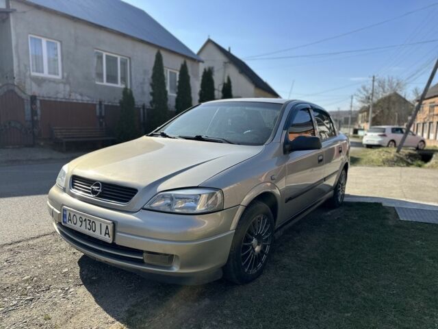 Бежевый Опель Астра, объемом двигателя 1.6 л и пробегом 172 тыс. км за 4000 $, фото 1 на Automoto.ua