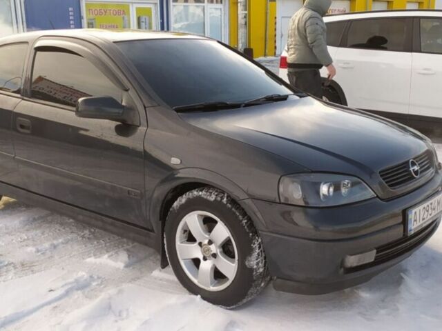 Чорний Опель Астра, об'ємом двигуна 1.6 л та пробігом 385 тис. км за 3900 $, фото 1 на Automoto.ua