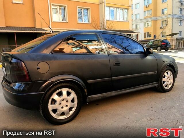 Черный Опель Астра, объемом двигателя 2 л и пробегом 47 тыс. км за 2358 $, фото 1 на Automoto.ua