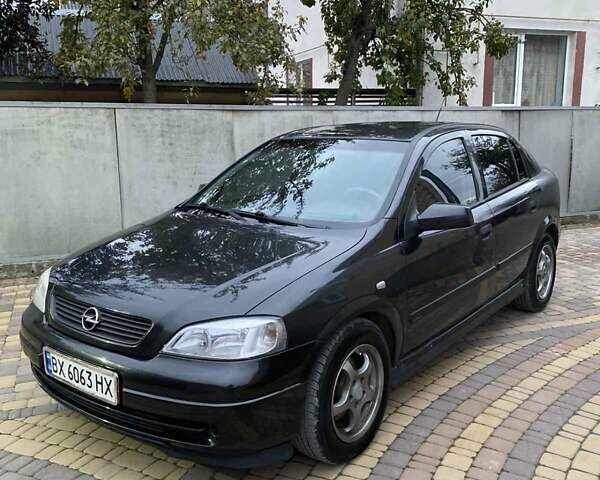 Чорний Опель Астра, об'ємом двигуна 2 л та пробігом 358 тис. км за 2999 $, фото 1 на Automoto.ua