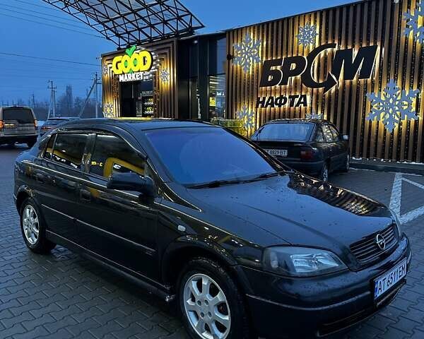 Чорний Опель Астра, об'ємом двигуна 1.6 л та пробігом 220 тис. км за 3500 $, фото 1 на Automoto.ua
