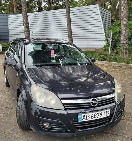 Опель Астра 2005 в Виннице на Automoto.ua Черный Опель Астра, объемом двигателя 1.6 л и пробегом 380 тыс. км за 3250 $, фото 1 на Automoto.ua