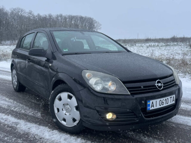Чорний Опель Астра, об'ємом двигуна 1.6 л та пробігом 184 тис. км за 4600 $, фото 1 на Automoto.ua