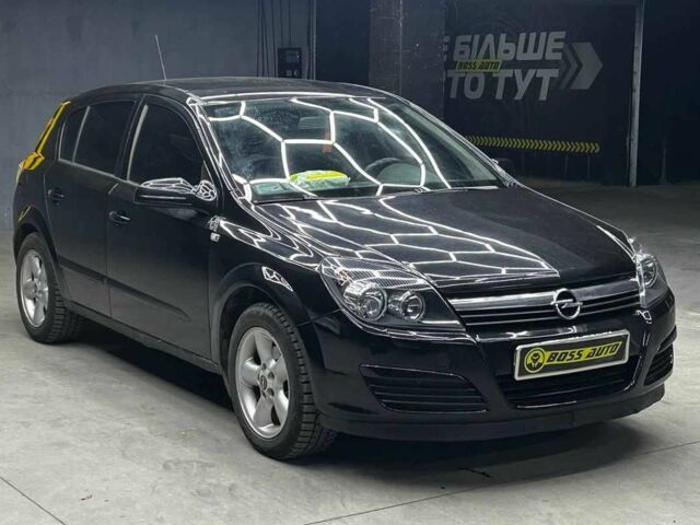 Черный Опель Астра, объемом двигателя 1.6 л и пробегом 213 тыс. км за 4300 $, фото 1 на Automoto.ua