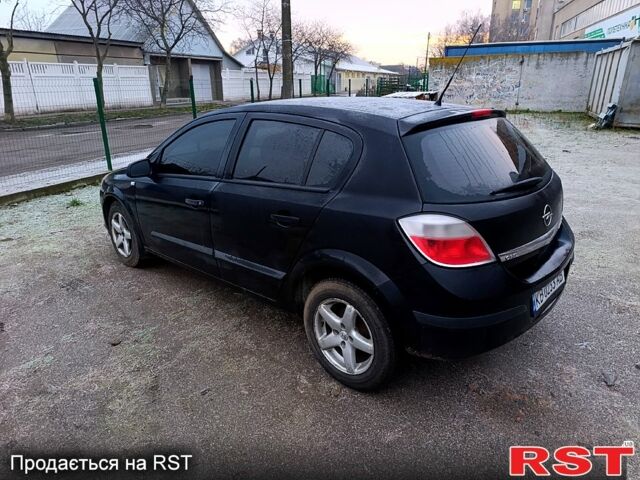 Черный Опель Астра, объемом двигателя 1.6 л и пробегом 393 тыс. км за 3400 $, фото 1 на Automoto.ua