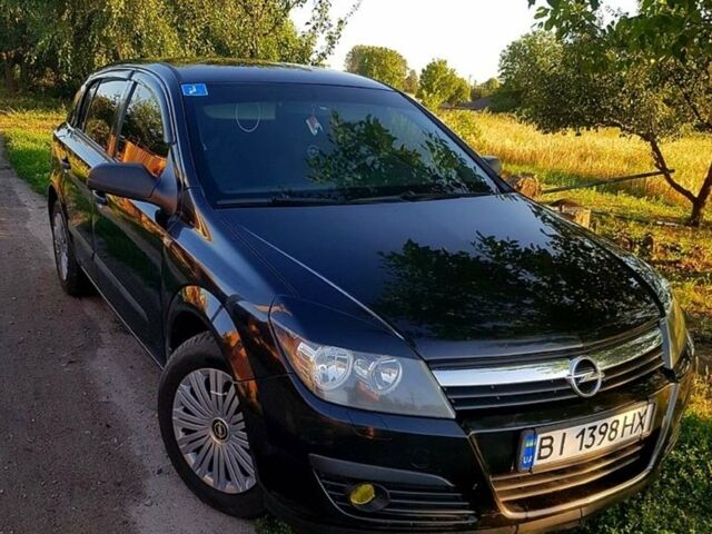 Черный Опель Астра, объемом двигателя 1.4 л и пробегом 290 тыс. км за 5000 $, фото 1 на Automoto.ua