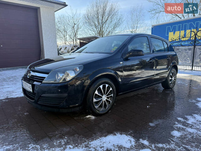 Чорний Опель Астра, об'ємом двигуна 1.6 л та пробігом 216 тис. км за 4600 $, фото 1 на Automoto.ua