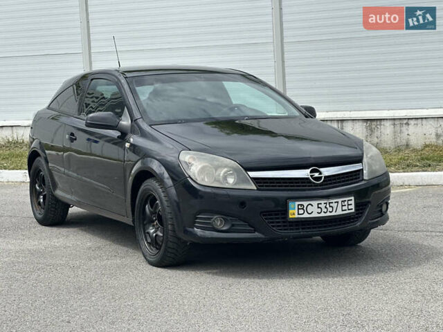Черный Опель Астра, объемом двигателя 1.6 л и пробегом 230 тыс. км за 3700 $, фото 1 на Automoto.ua