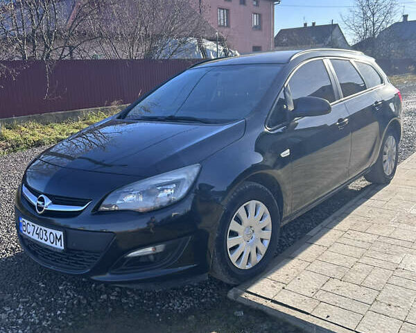 Черный Опель Астра, объемом двигателя 1.7 л и пробегом 250 тыс. км за 6800 $, фото 1 на Automoto.ua