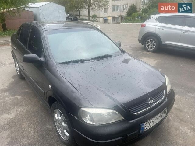 Чорний Опель Астра, об'ємом двигуна 1.4 л та пробігом 180 тис. км за 2500 $, фото 1 на Automoto.ua