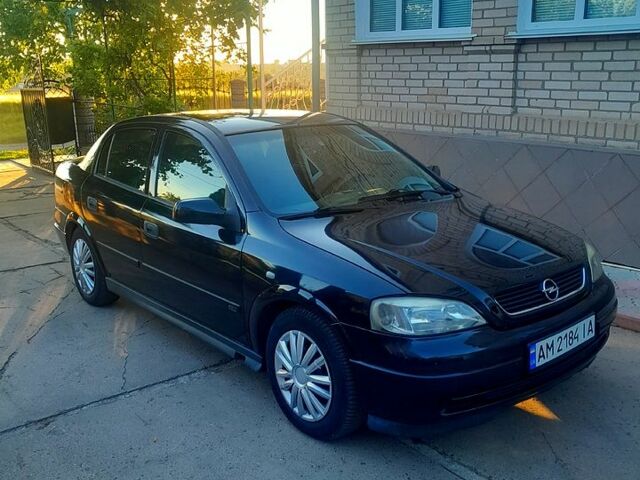 Чорний Опель Астра, об'ємом двигуна 1.7 л та пробігом 315 тис. км за 3450 $, фото 1 на Automoto.ua