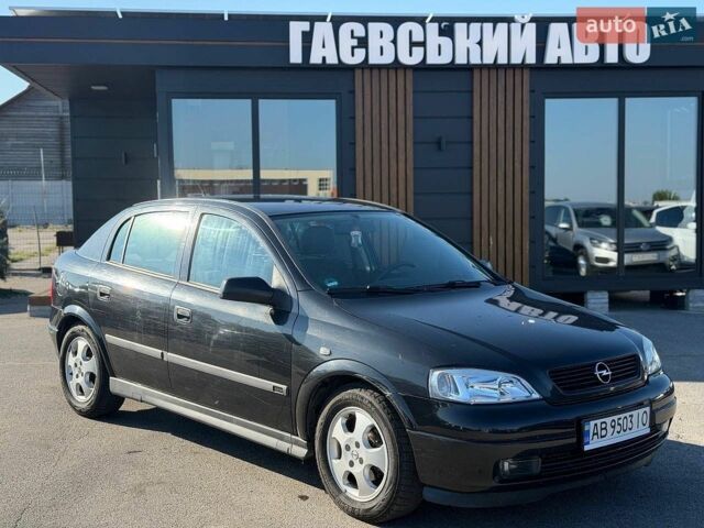 Чорний Опель Астра, об'ємом двигуна 1.6 л та пробігом 218 тис. км за 2700 $, фото 1 на Automoto.ua