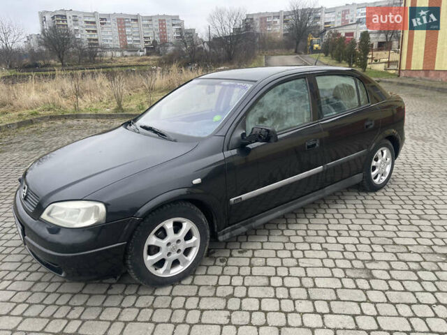 Чорний Опель Астра, об'ємом двигуна 1.6 л та пробігом 280 тис. км за 3400 $, фото 1 на Automoto.ua
