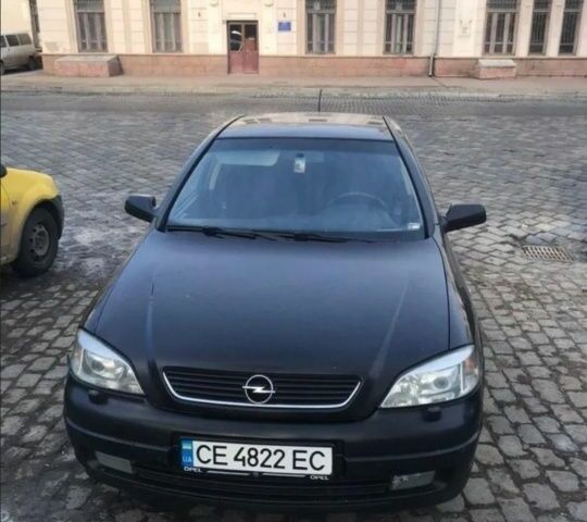 Чорний Опель Астра, об'ємом двигуна 2 л та пробігом 328 тис. км за 3509 $, фото 1 на Automoto.ua