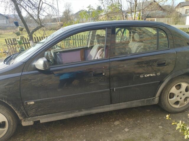 Чорний Опель Астра, об'ємом двигуна 1.7 л та пробігом 395 тис. км за 2800 $, фото 1 на Automoto.ua