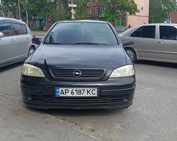 Чорний Опель Астра, об'ємом двигуна 1.36 л та пробігом 225 тис. км за 3790 $, фото 1 на Automoto.ua