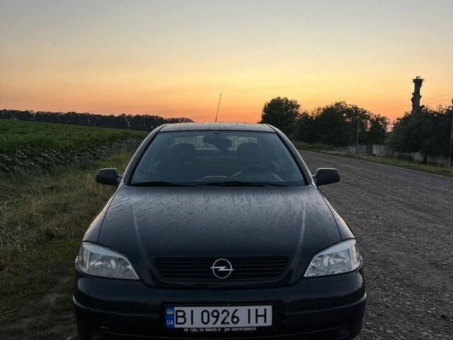 Чорний Опель Астра, об'ємом двигуна 1.4 л та пробігом 258 тис. км за 3400 $, фото 1 на Automoto.ua