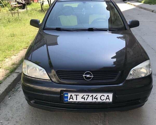 Чорний Опель Астра, об'ємом двигуна 1.4 л та пробігом 187 тис. км за 3800 $, фото 1 на Automoto.ua
