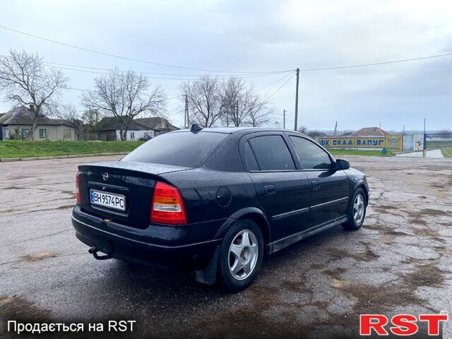 Чорний Опель Астра, об'ємом двигуна 1.6 л та пробігом 333 тис. км за 3600 $, фото 1 на Automoto.ua