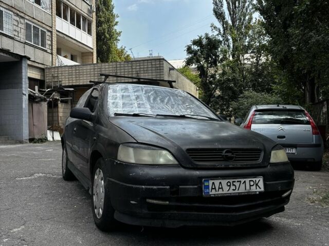 Чорний Опель Астра, об'ємом двигуна 1.4 л та пробігом 350 тис. км за 1205 $, фото 1 на Automoto.ua