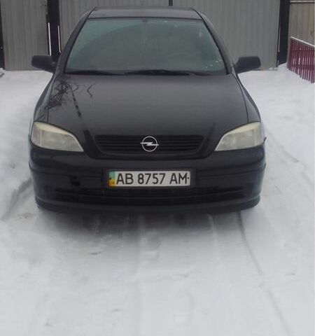 Чорний Опель Астра, об'ємом двигуна 1.4 л та пробігом 264 тис. км за 2600 $, фото 1 на Automoto.ua