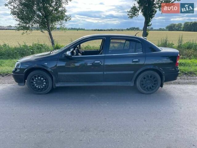 Чорний Опель Астра, об'ємом двигуна 1.4 л та пробігом 294 тис. км за 3800 $, фото 1 на Automoto.ua