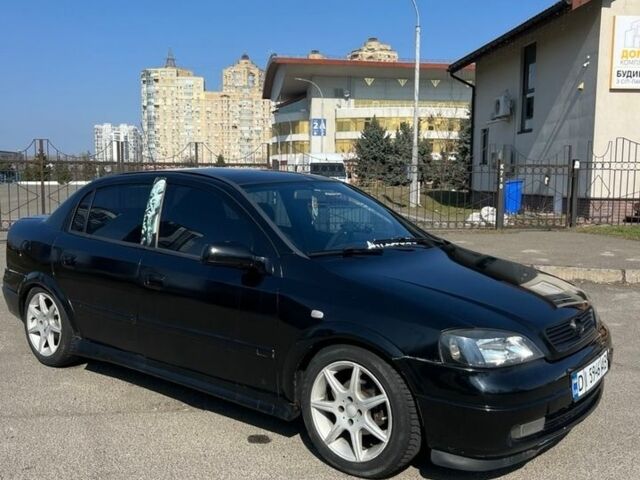 Чорний Опель Астра, об'ємом двигуна 1.4 л та пробігом 185 тис. км за 2500 $, фото 1 на Automoto.ua