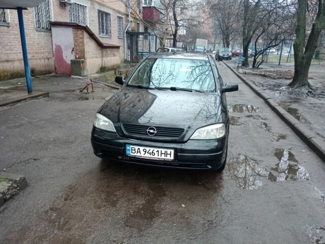 Чорний Опель Астра, об'ємом двигуна 2 л та пробігом 340 тис. км за 4015 $, фото 1 на Automoto.ua