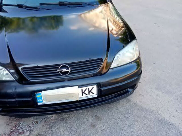 Чорний Опель Астра, об'ємом двигуна 1.4 л та пробігом 250 тис. км за 4000 $, фото 1 на Automoto.ua