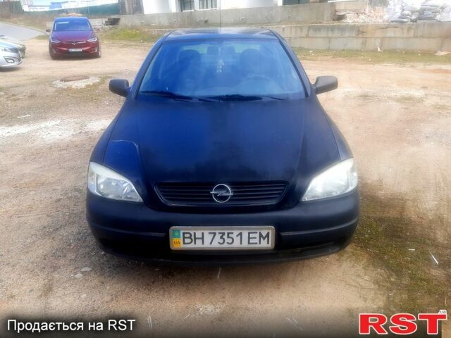Чорний Опель Астра, об'ємом двигуна 1.4 л та пробігом 110 тис. км за 2200 $, фото 1 на Automoto.ua