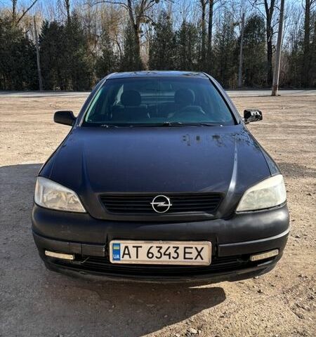 Чорний Опель Астра, об'ємом двигуна 1.39 л та пробігом 215 тис. км за 2500 $, фото 1 на Automoto.ua