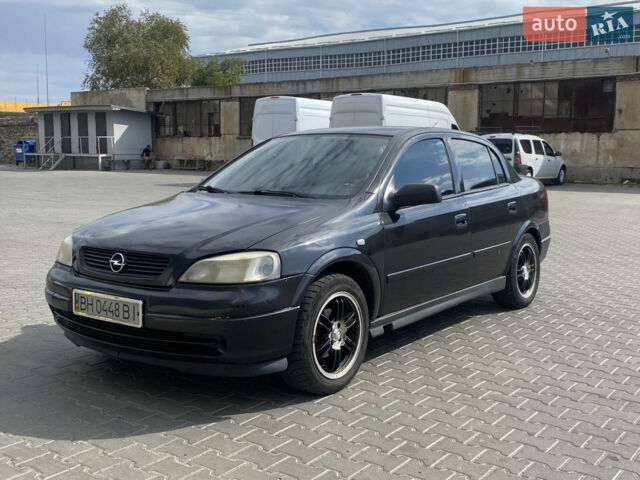 Чорний Опель Астра, об'ємом двигуна 1.4 л та пробігом 400 тис. км за 2800 $, фото 1 на Automoto.ua
