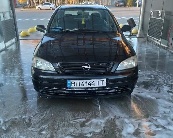 Чорний Опель Астра, об'ємом двигуна 1.36 л та пробігом 500 тис. км за 2700 $, фото 1 на Automoto.ua