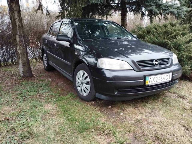 Черный Опель Астра, объемом двигателя 2 л и пробегом 225 тыс. км за 2500 $, фото 1 на Automoto.ua