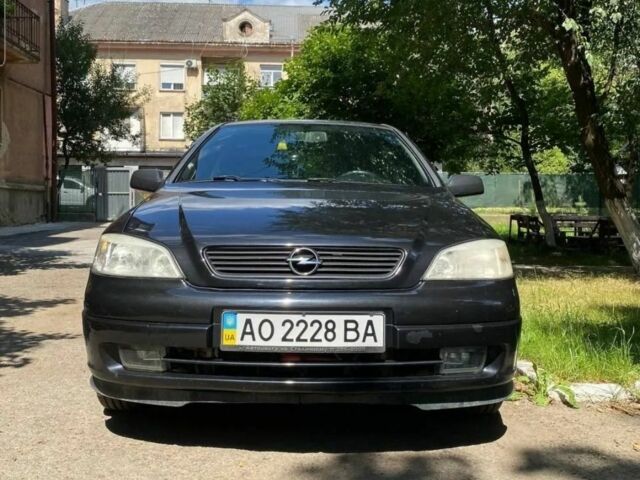 Чорний Опель Астра, об'ємом двигуна 1.7 л та пробігом 180 тис. км за 3592 $, фото 1 на Automoto.ua