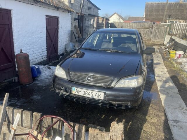 Черный Опель Астра, объемом двигателя 6 л и пробегом 230 тыс. км за 2000 $, фото 1 на Automoto.ua