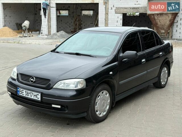 Чорний Опель Астра, об'ємом двигуна 1.4 л та пробігом 248 тис. км за 3500 $, фото 1 на Automoto.ua