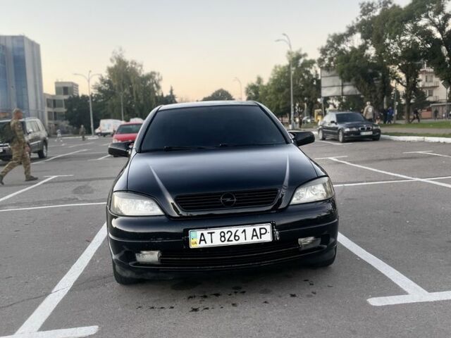 Черный Опель Астра, объемом двигателя 1.4 л и пробегом 278 тыс. км за 2699 $, фото 1 на Automoto.ua